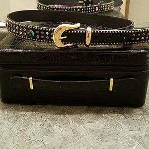 Rhinestone belt